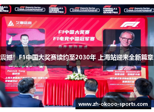 震撼！F1中国大奖赛续约至2030年 上海站迎来全新篇章